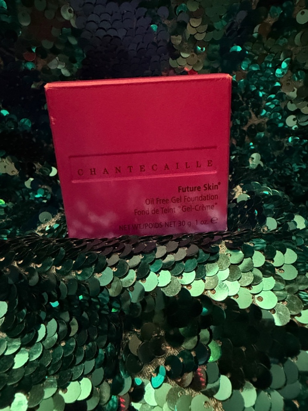 Chantecaille Future Skin Gel Foundation. Shea Med deep w/warm,golden undertones
